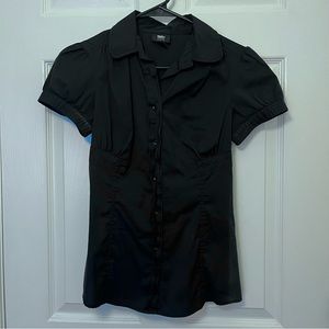 Mossimo Y2k Tailored Puff Sleeve Button Down Shirt - XS